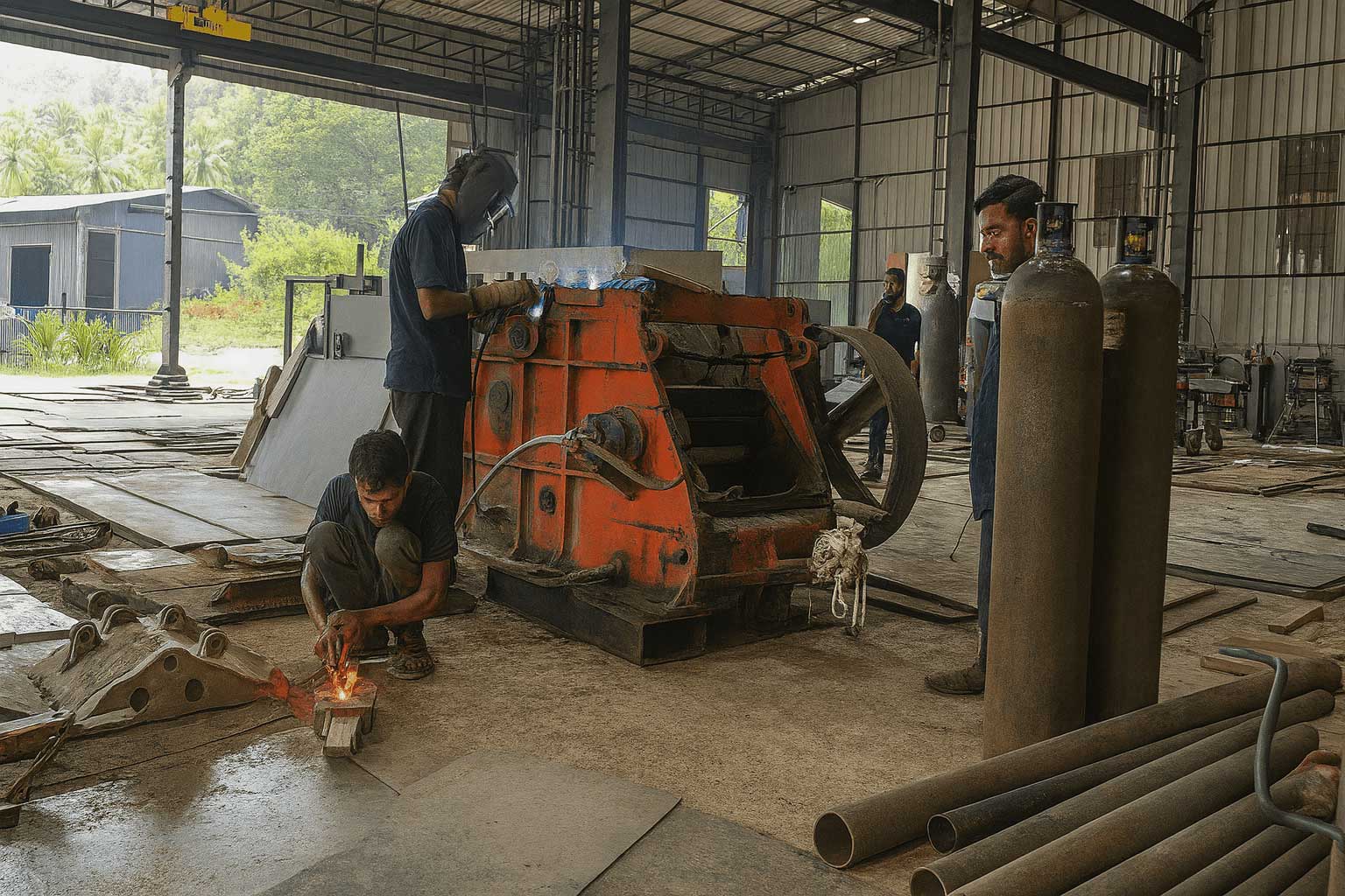 Crusher Equipment Servicing